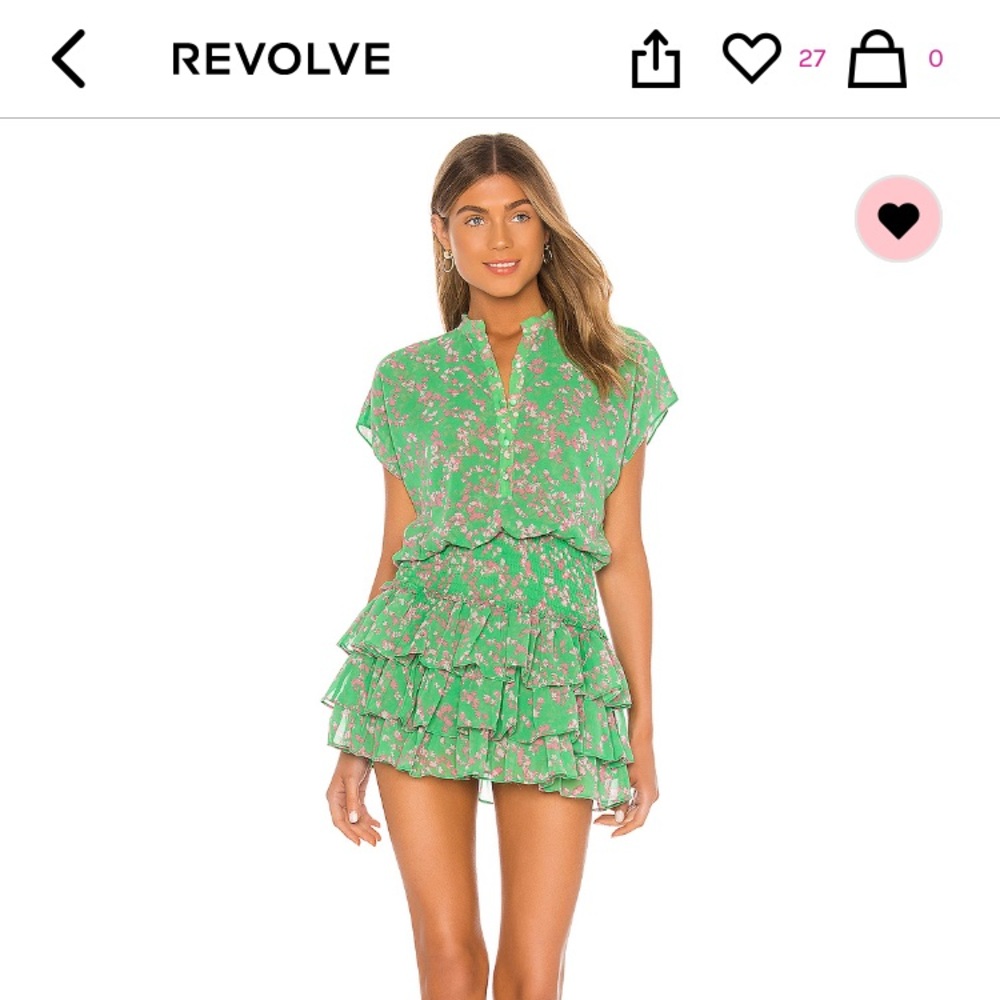 Worn once! Like new condition. Great dress for Spring and Summer